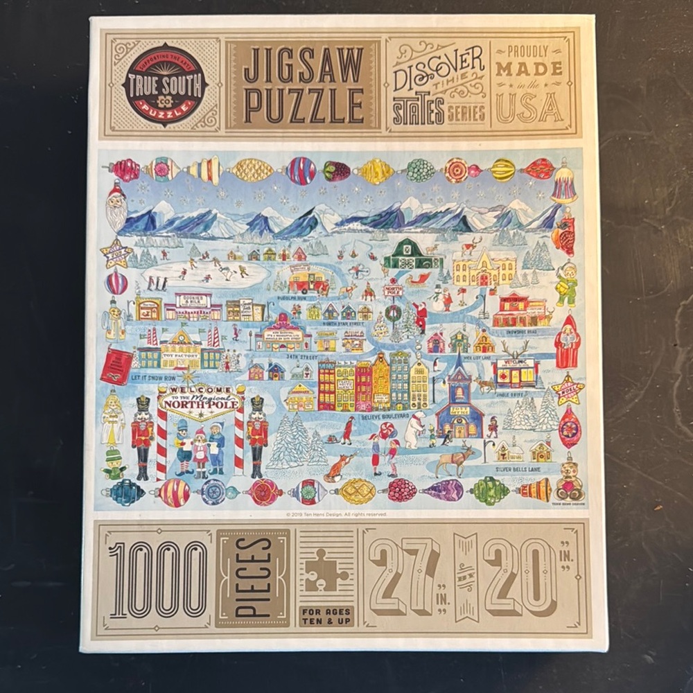 True South Jigsaw Puzzle - welcome to the magical North Pole